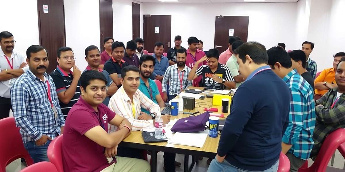 Trade Titan India - Player Meetup Trade Titan India community meetup photo showing players gathered at an event in Mumbai
